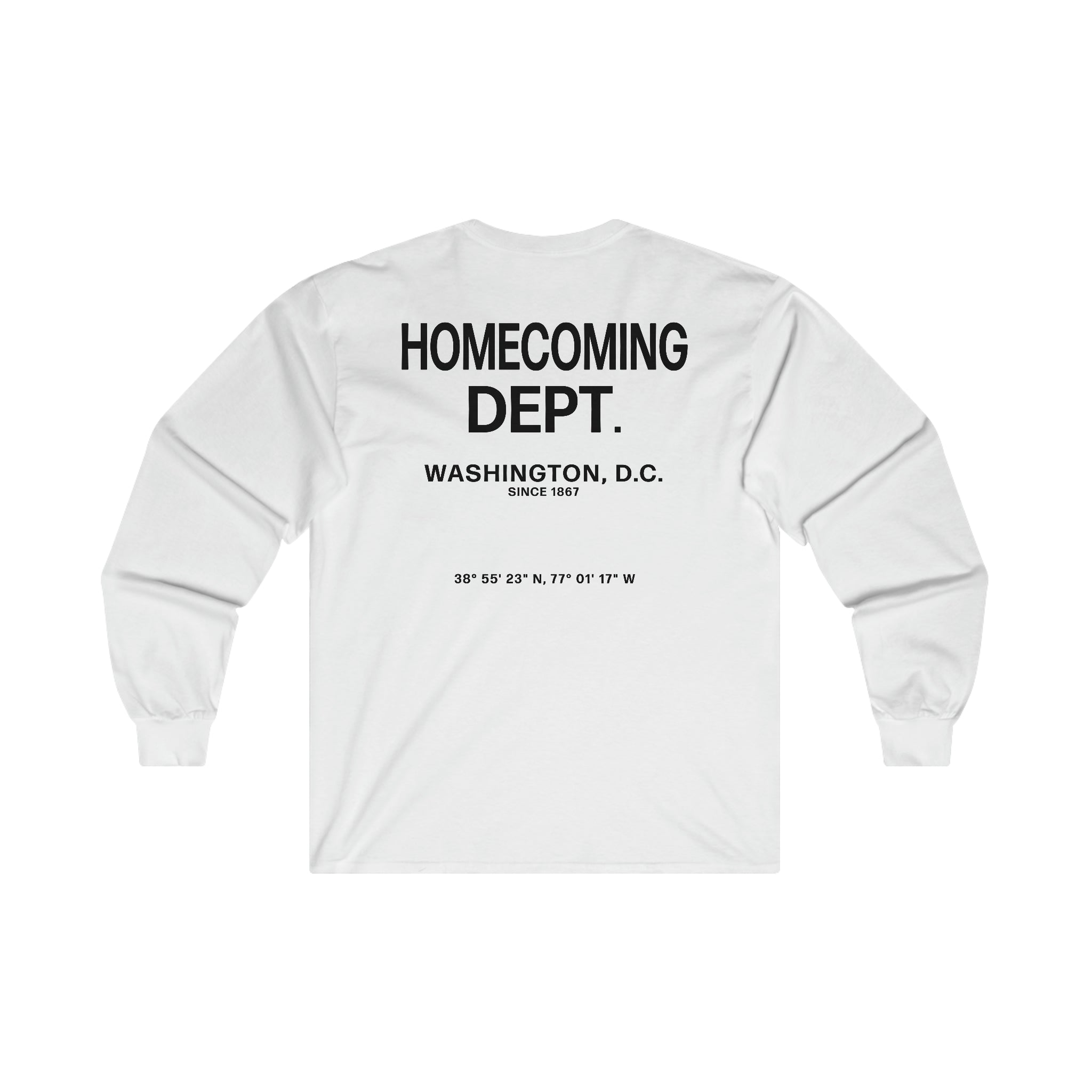 HOMECOMING DEPT. | BIG BISON ENERGY | HOWARD HOMECOMING (23')| Long Sleeve  Tee