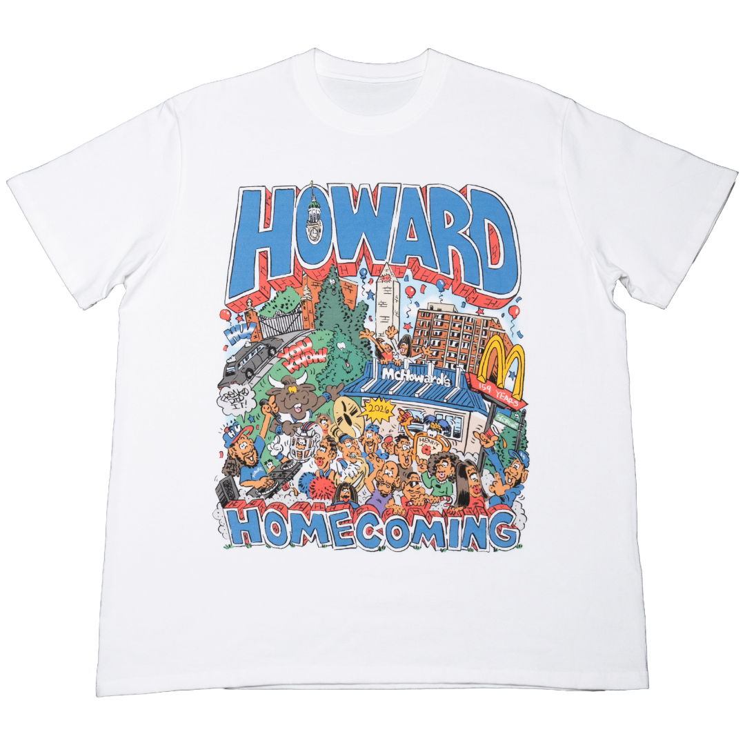 Freako Rico x Dj Chubb E Swagg x HU Homecoming 2026 Limited Edition Shirt - White